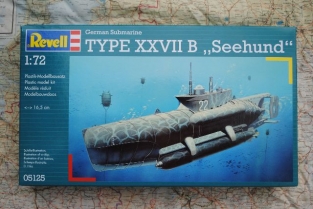 Revell 05125 German Submarine TYPE XXVIIB 